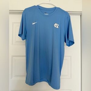 UNC Nike Men's Blue Dri-Fit Shirt Size Medium